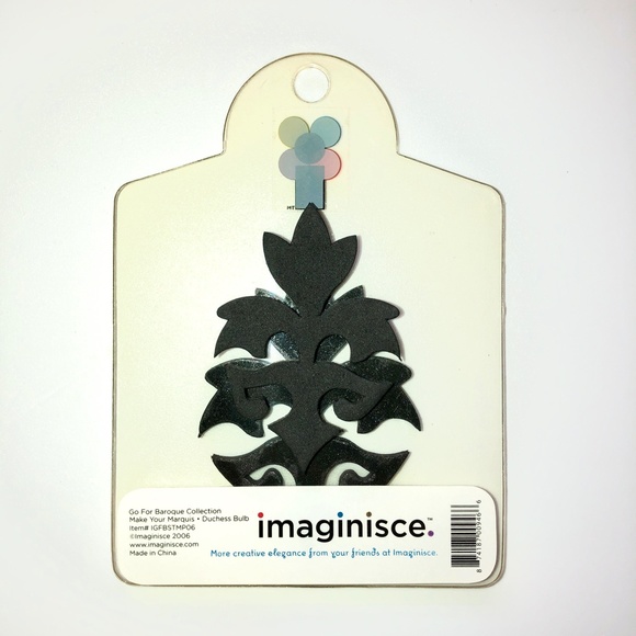 IMAGINISCE. Baroque Double Sided Acrylic Mount Foam Rubber Stamps, Set of 3 NEW! - Picture 6 of 9